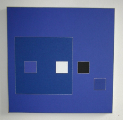 Guy de Lussigny: Orista, 2000, Acryl auf Leinwand, 60 x 60 cm