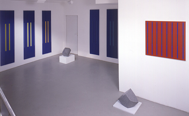 Blick in die Ausstellung: ESPACE LIBRE, 1998
